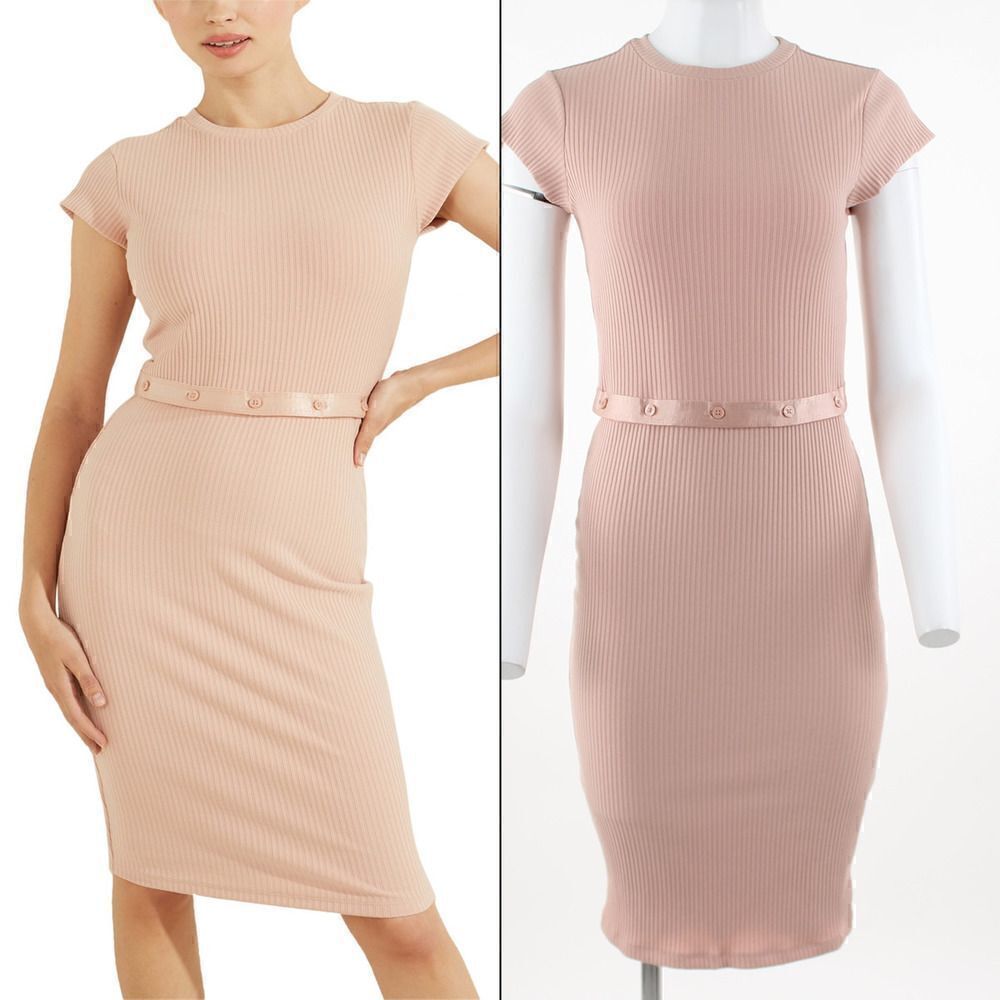 GUESS  Armelle 2-Pc. Rib-Knit ROSE BLISS